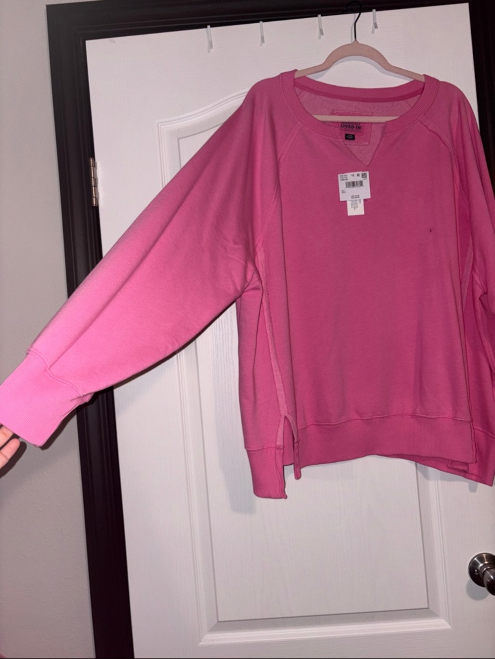 American Eagle Outfitters Pink Crewneck Sweater - Picture 2 of 5